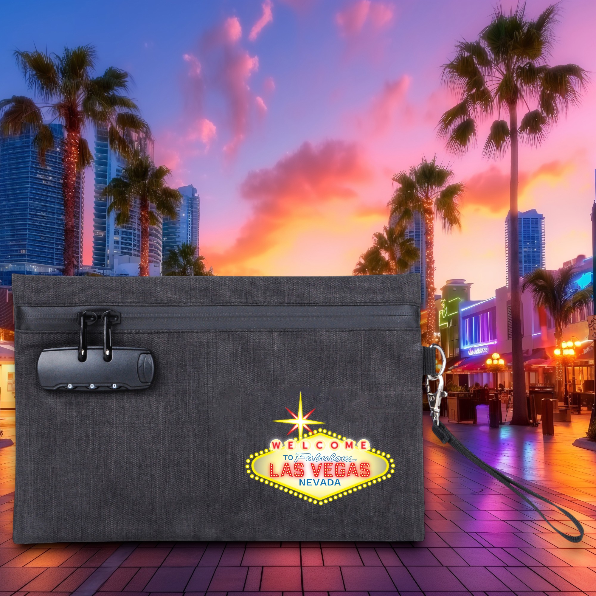 Smell Proof Stash Bag With Combination Lock - 4CP | tekweld.com